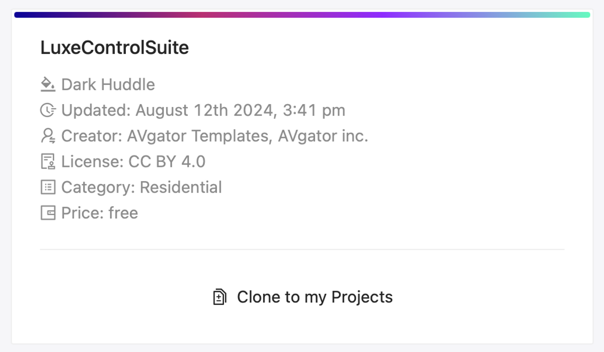 Clone in one click