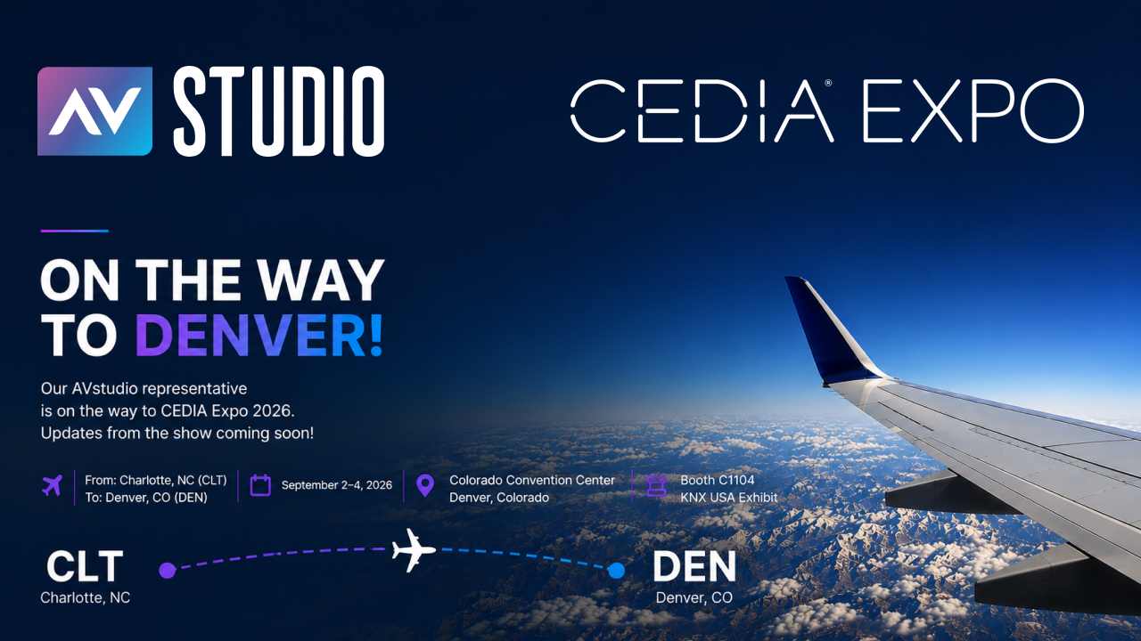 On the Way to Denver: AVstudio Heads to CEDIA Expo 2026